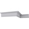 Ekena Millwork 5 1/8"H x 3 1/8"P x 6"F x 94 1/2"L Niobe Traditional Crown Moulding MLD05X03X06NI - alternate 9